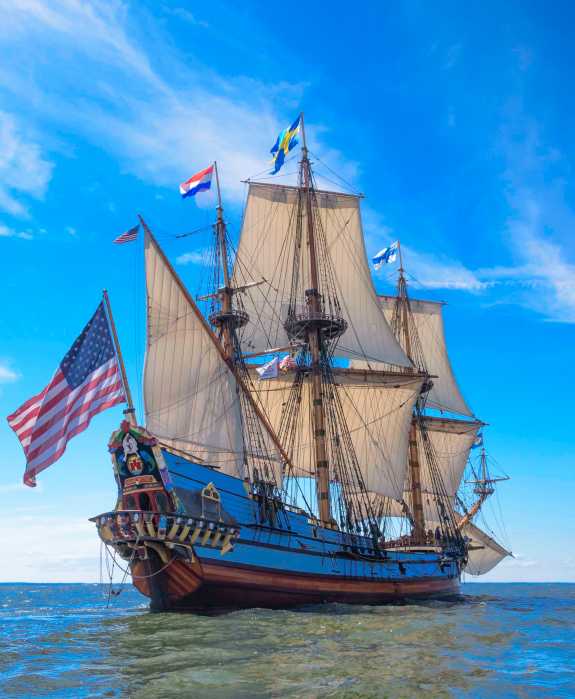 Tall Ship Kalmar Nyckel Sails Adventure